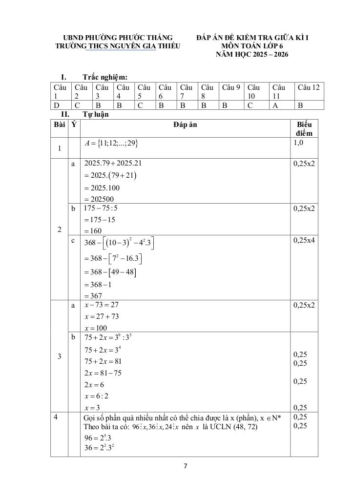 đề giữa học kỳ 1 toán 6 năm 2025 – 2026 trường thcs nguyễn gia thiều – tp hcm 6