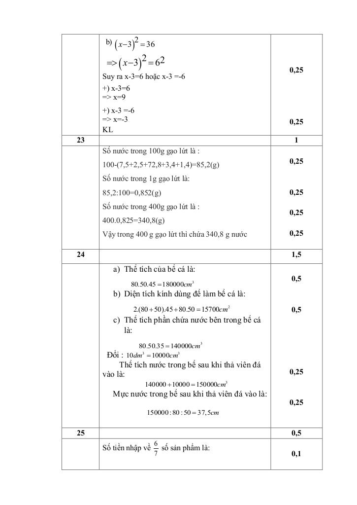 đề giữa học kỳ 1 toán 7 năm 2025 – 2026 trường th&thcs vạn an – bắc ninh 5