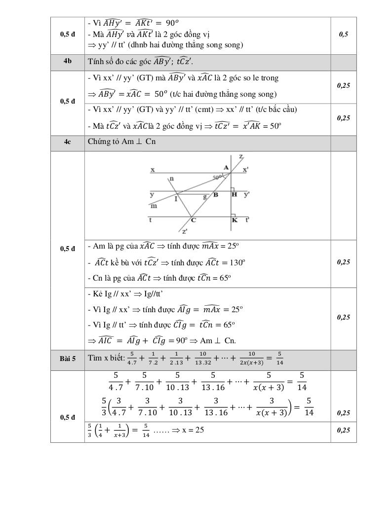 đề giữa học kỳ 1 toán 7 năm 2025 – 2026 trường thcs nguyễn trường tộ – hà nội 4