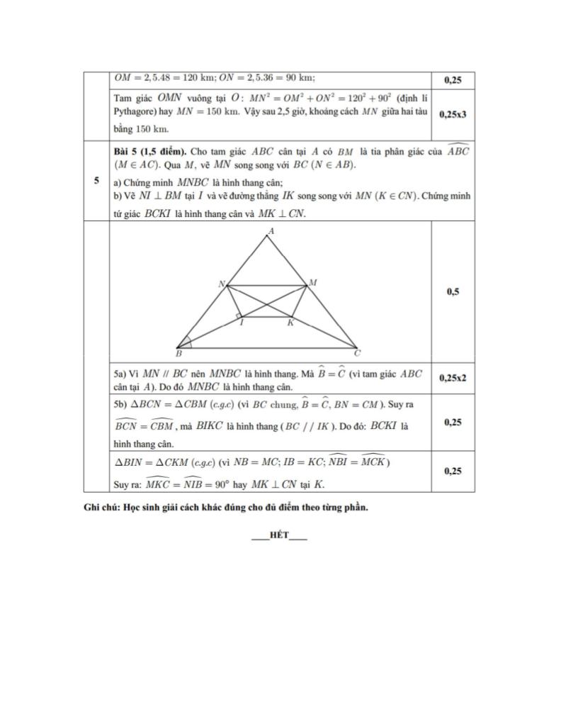 đề giữa học kỳ 1 toán 8 năm 2024 – 2025 trường thực hành sài gòn – tp hcm 5