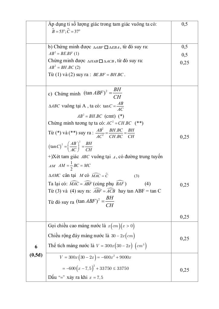 đề giữa học kỳ 1 toán 9 năm 2025 – 2026 trường thcs chuyên mỹ – hà nội 8
