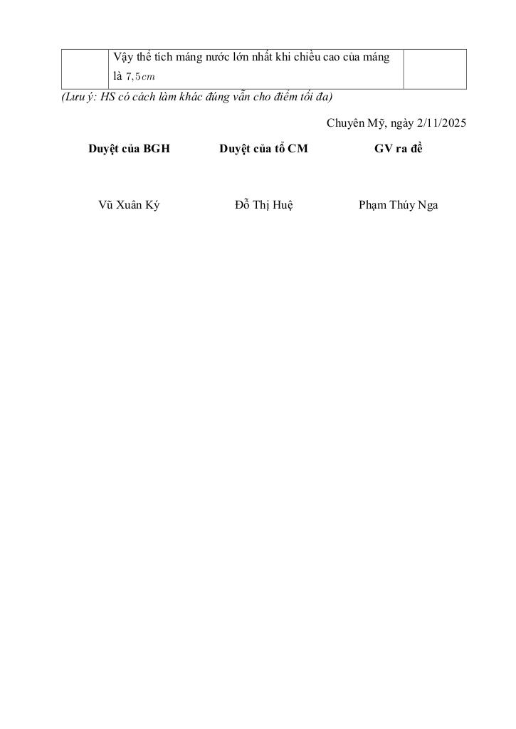 đề giữa học kỳ 1 toán 9 năm 2025 – 2026 trường thcs chuyên mỹ – hà nội 9