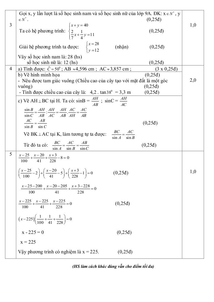 đề giữa học kỳ 1 toán 9 năm 2025 – 2026 trường thcs lý thường kiệt – tp hcm 6