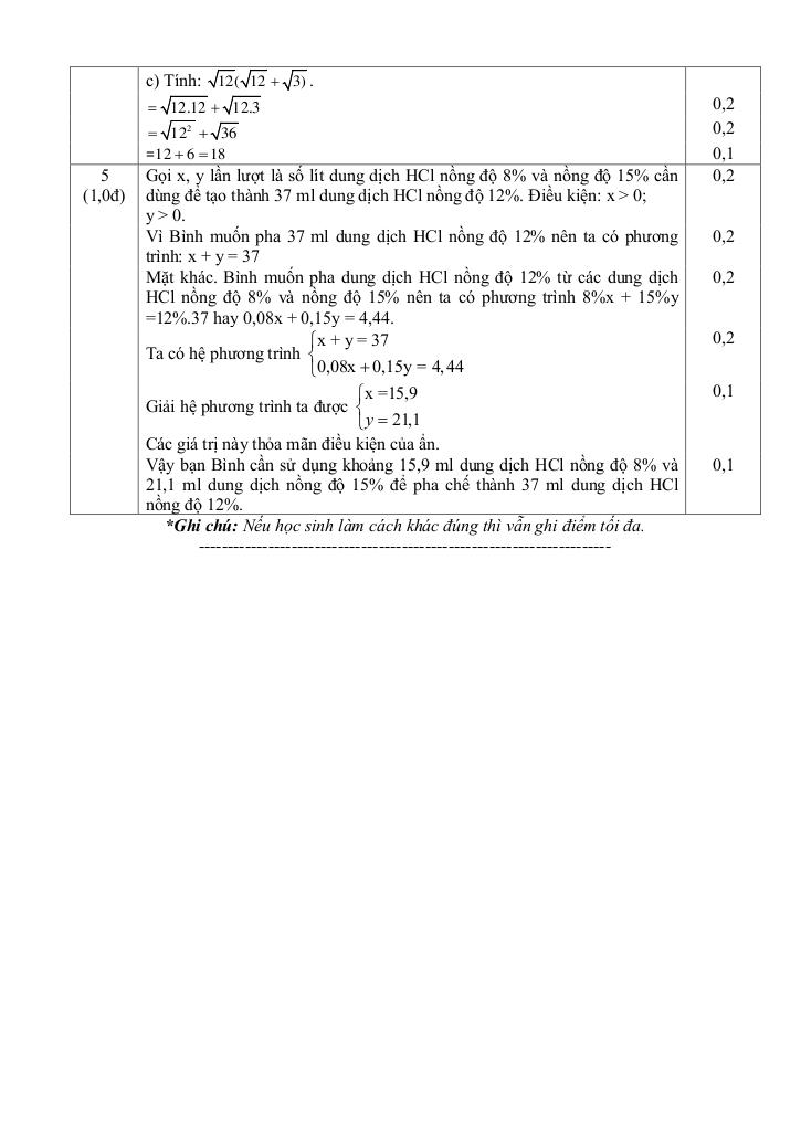 đề giữa học kỳ 1 toán 9 năm 2025 – 2026 trường thcs lý tự trọng – đà nẵng 6