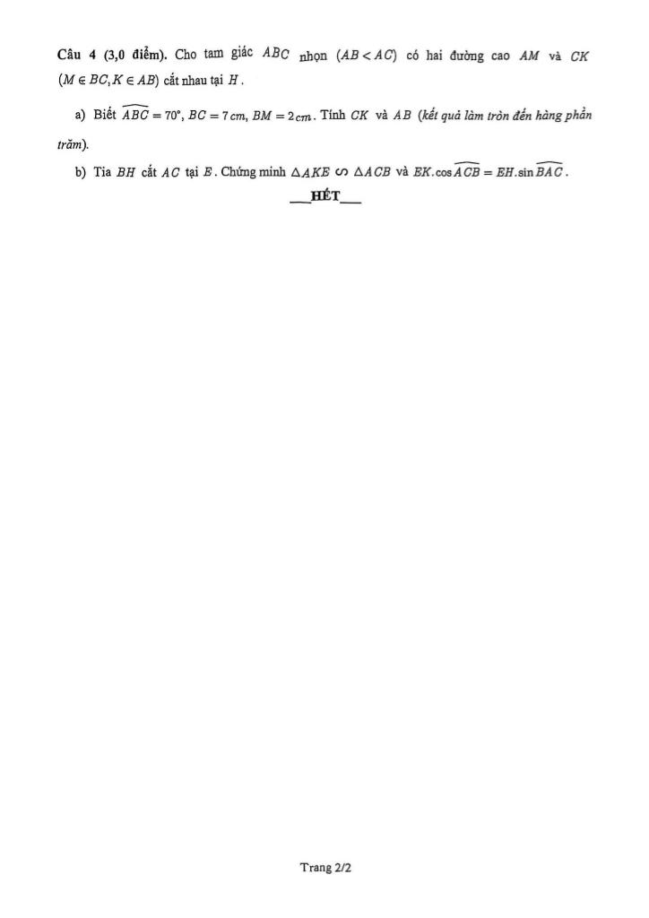 đề giữa học kỳ 1 toán 9 năm 2025 – 2026 trường thực hành sài gòn – tp hcm 1