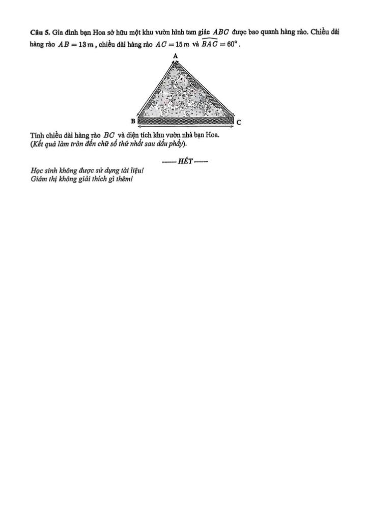 đề giữa kì 1 toán 10 năm 2025 – 2026 trường thpt đoàn thị điểm – hà nội 3