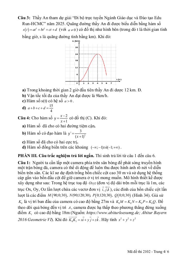 đề giữa kì 1 toán 12 năm 2025 – 2026 trường thpt lê hồng phong 1 – đắk lắk 9