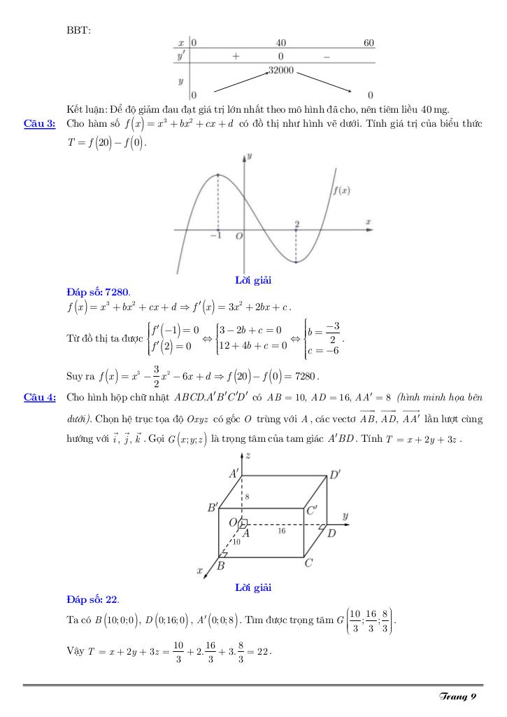 đề giữa kì 1 toán 12 năm 2025 – 2026 trường trần cao vân – tp hcm 8