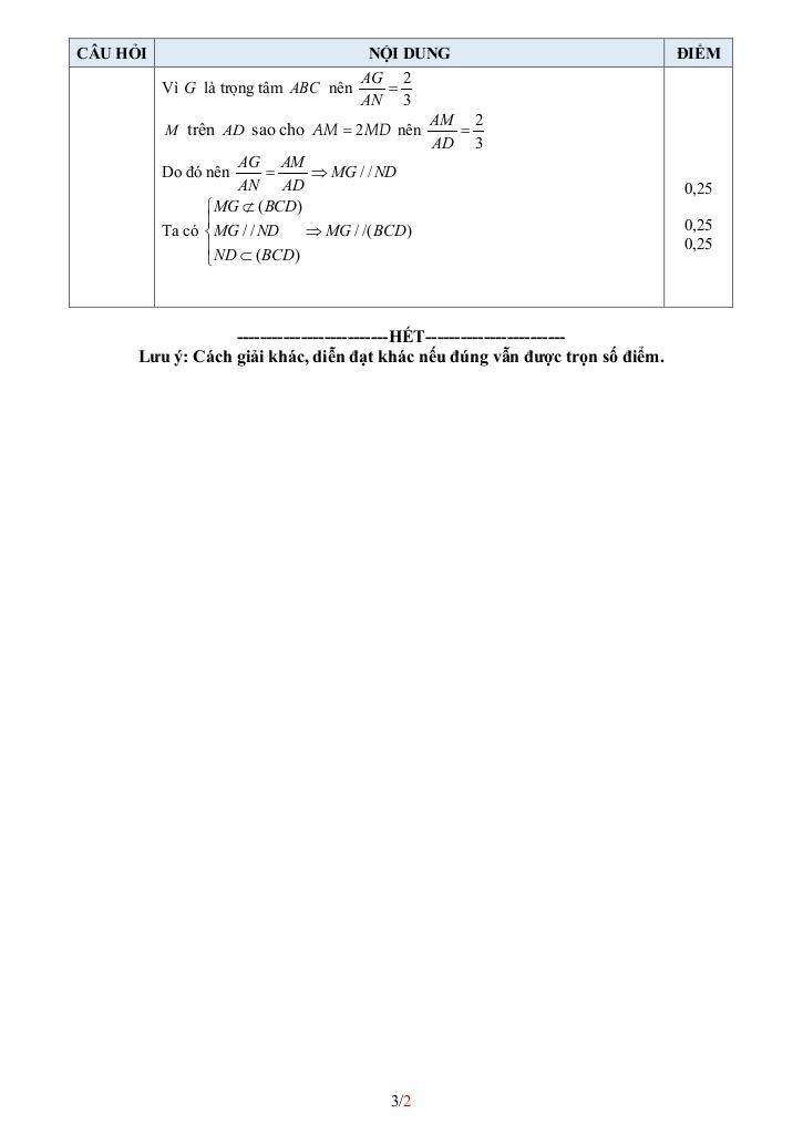 đề giữa kỳ 1 toán 11 năm 2025 – 2026 trường thpt phan việt thống – đồng tháp 6