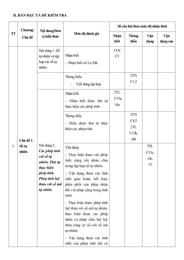 đề giữa kỳ 1 toán 6 năm 2024 – 2025 trường thcs đinh tiên hoàng – khánh hòa 1