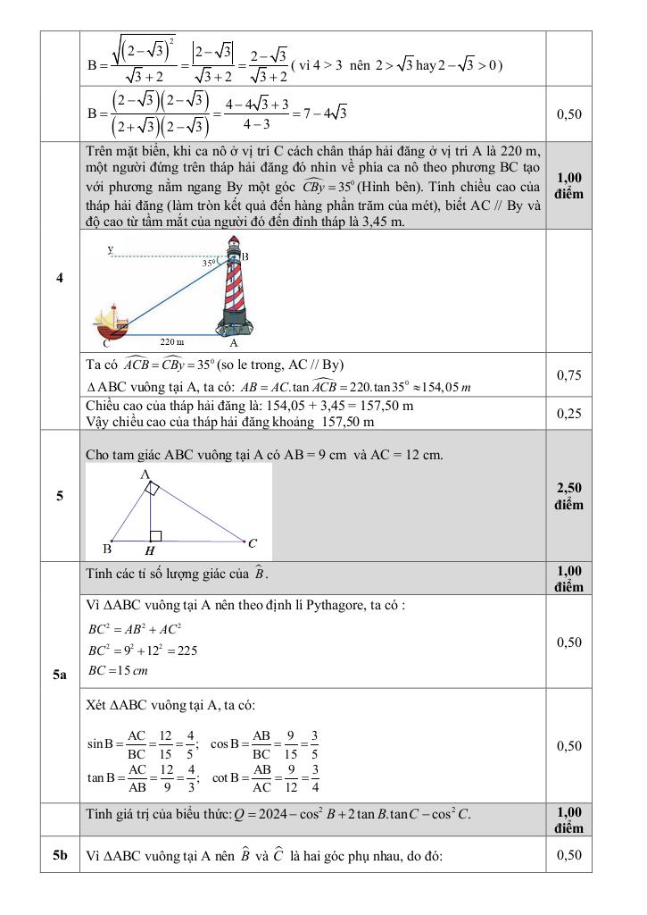 đề giữa kỳ 1 toán 9 năm 2024 – 2025 trường thcs đinh tiên hoàng – khánh hòa 5