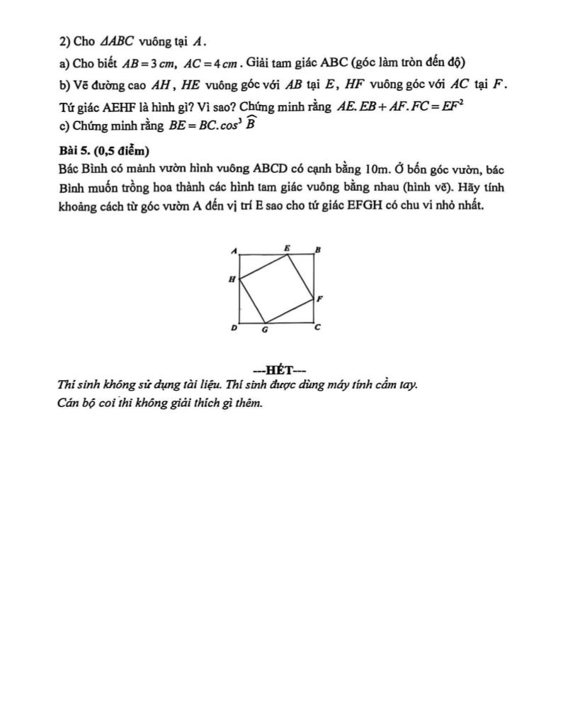 đề giữa kỳ 1 toán 9 năm 2025 – 2026 trường lê quý đôn – hà nội 1