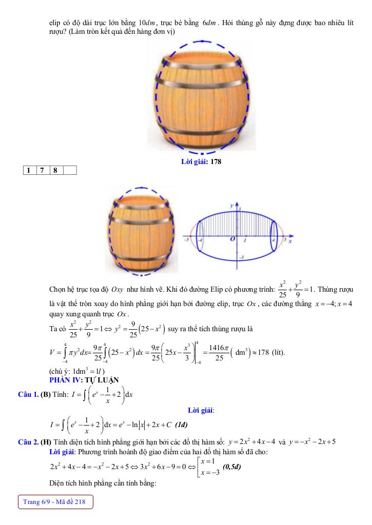 đề giữa kỳ 2 toán 12 năm 2024 – 2025 trường thpt nguyễn huệ – huế 5