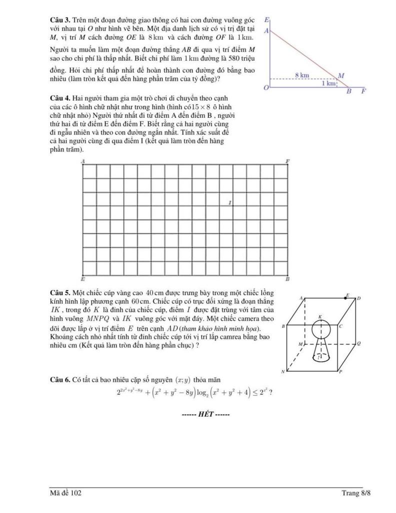 đề khảo sát hsg toán 12 lần 1 năm 2025 – 2026 trường thpt lý thái tổ – bắc ninh 7