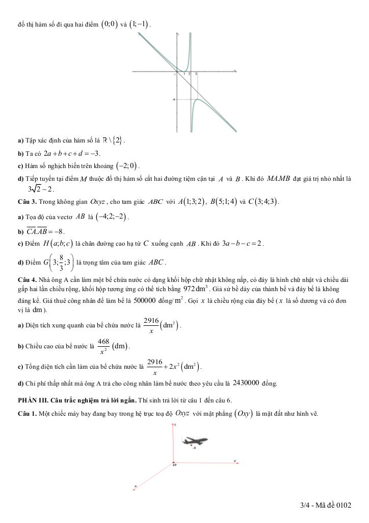 đề khảo sát lần 1 toán 12 năm 2025 – 2026 cụm trường thpt qv1-tt1-lvt – bắc ninh 6