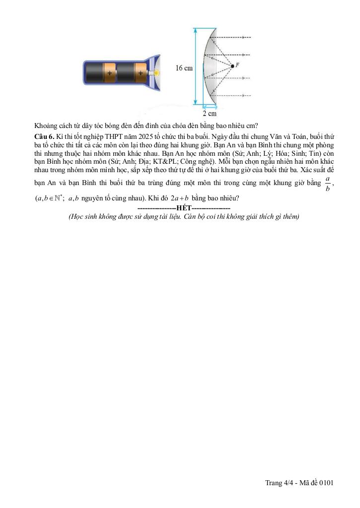 đề khảo sát toán 11 đầu năm 2025 – 2026 trường thpt thuận thành 1 – bắc ninh 3