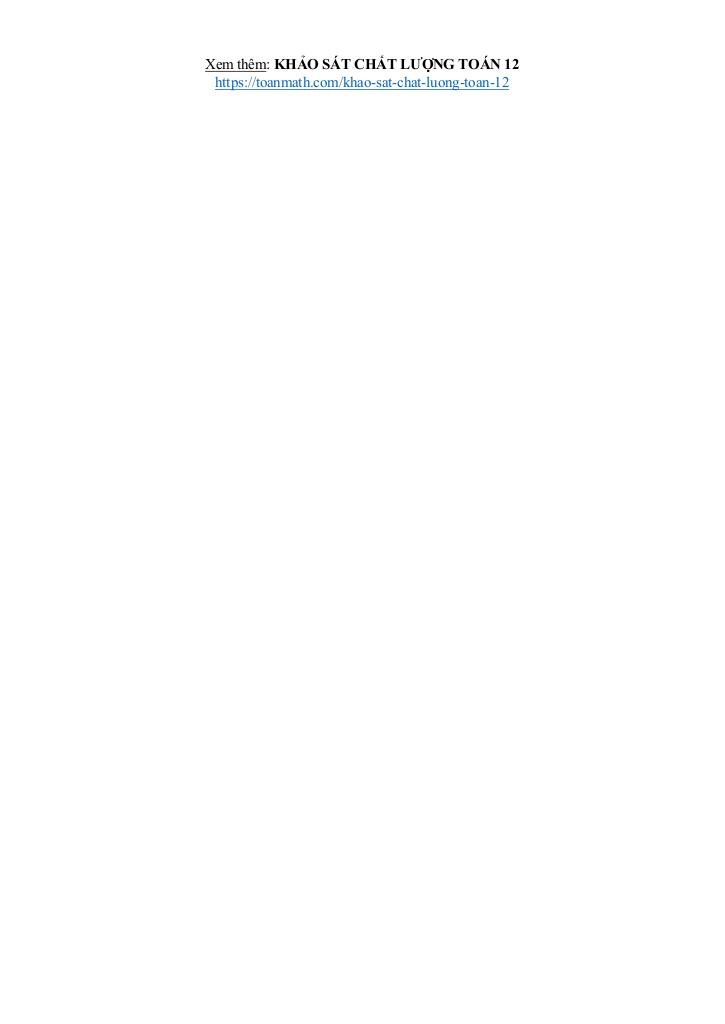 đề khảo sát toán 12 đầu năm 2025 – 2026 trường thpt thuận thành 1 – bắc ninh 8