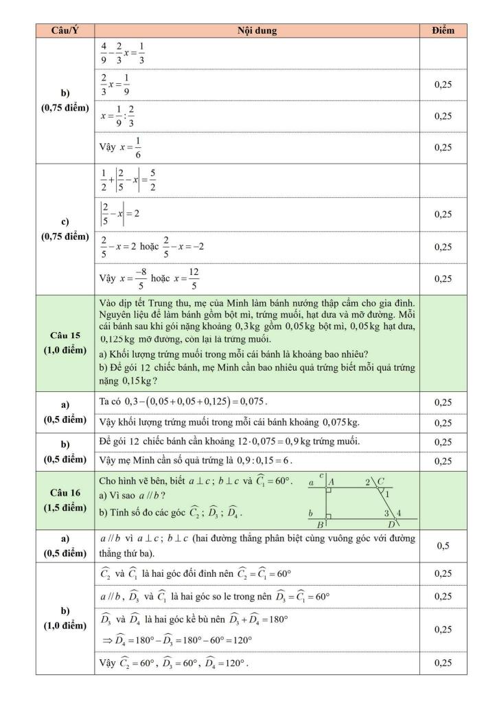 đề khảo sát toán 7 tháng 11 năm 2025 trường th&thcs lâm thao – bắc ninh 3