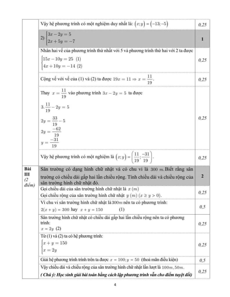 đề khảo sát toán 9 đầu năm 2025 – 2026 trường thcs giảng võ 2 – hà nội 3