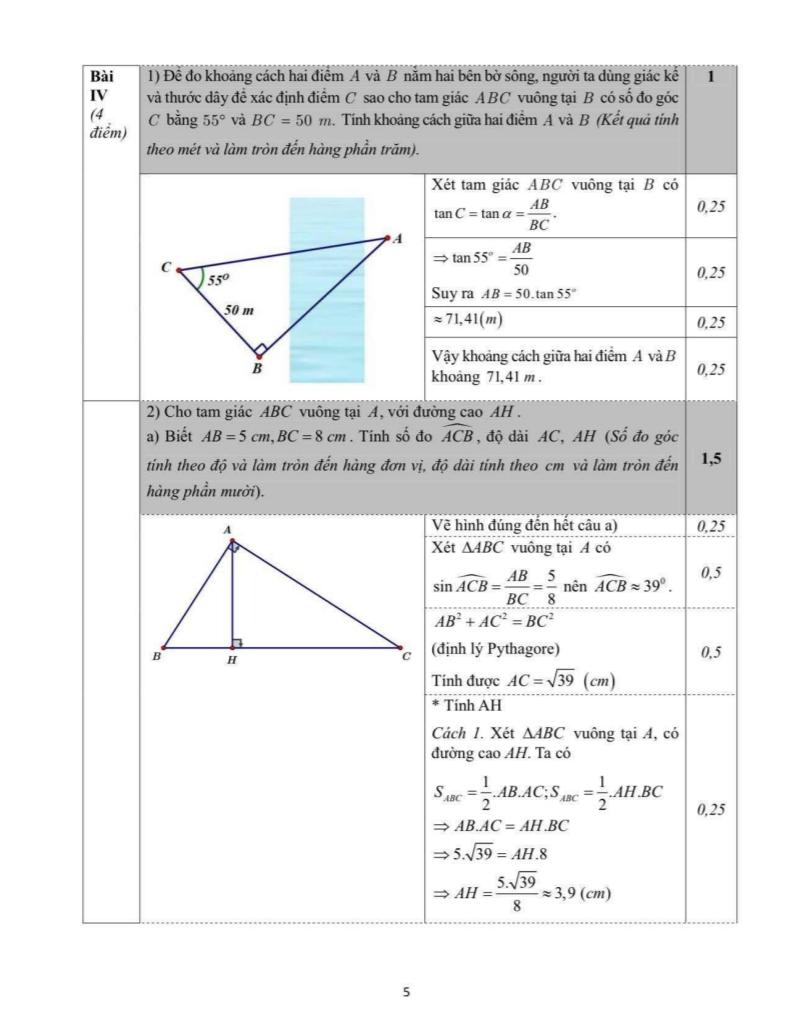 đề khảo sát toán 9 đầu năm 2025 – 2026 trường thcs giảng võ 2 – hà nội 4