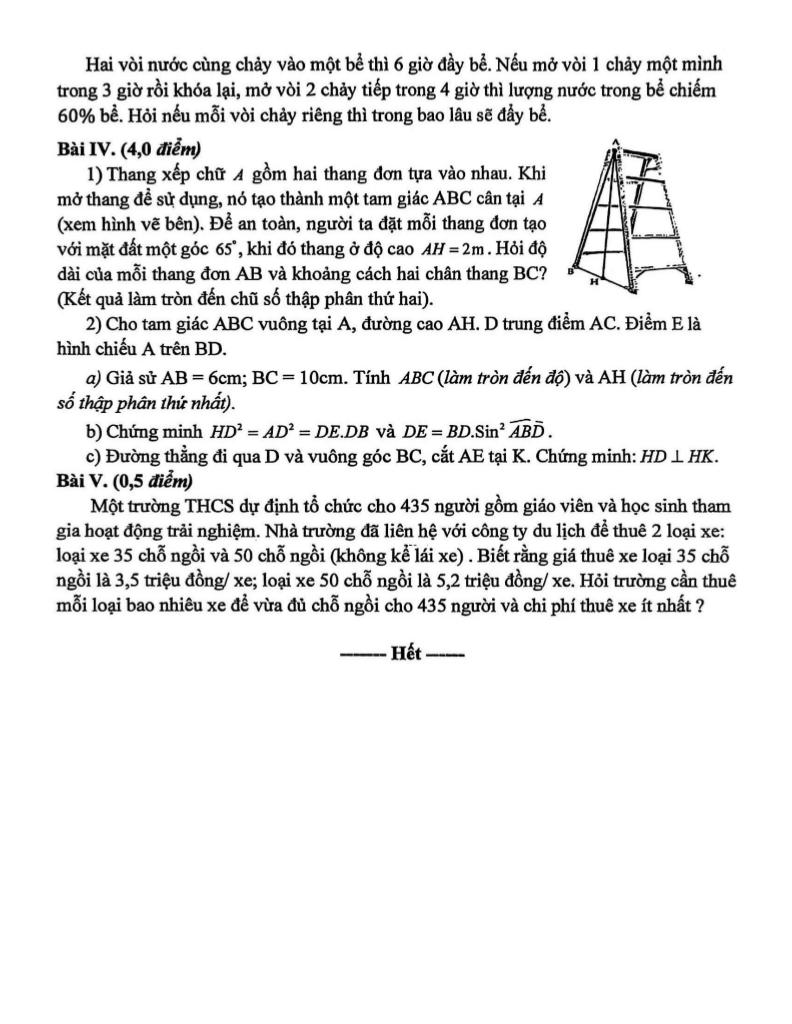 đề khảo sát toán 9 tháng 10 năm 2025 trường thcs thăng long – hà nội 1