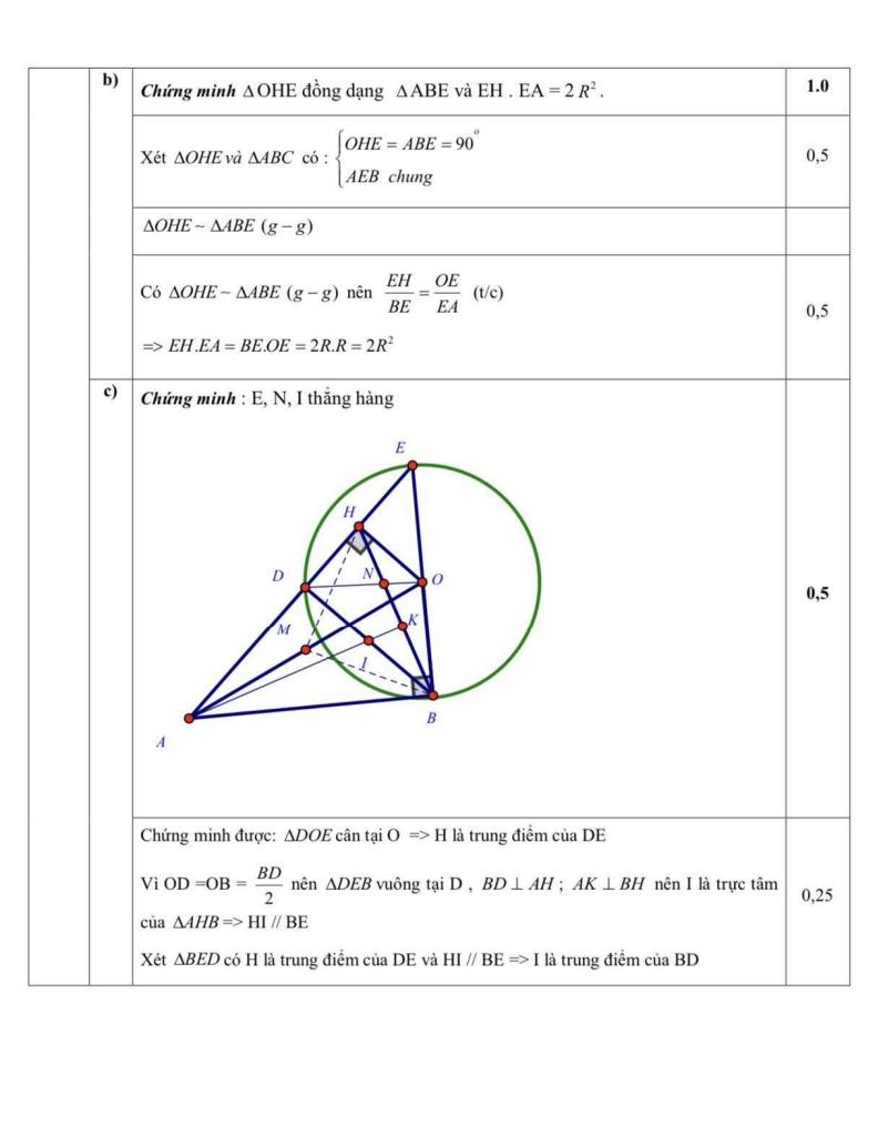 đề khảo sát toán 9 tháng 11 năm 2025 trường thcs ngô gia tự – hà nội 6