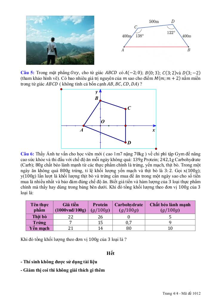 đề kiểm tra toán 10 lần 1 năm 2025 – 2026 trường thpt quế võ 3 – bắc ninh 7