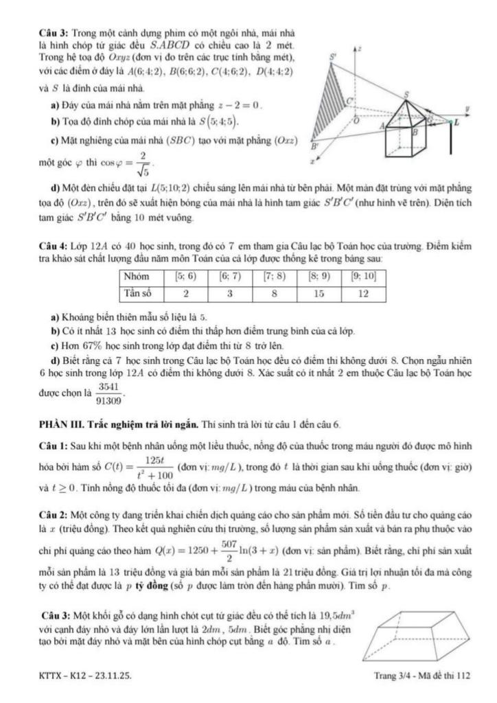 đề kiểm tra toán 12 tháng 11 năm 2025 trường nguyễn khuyến & lê thánh tông – tp hcm (3) 2
