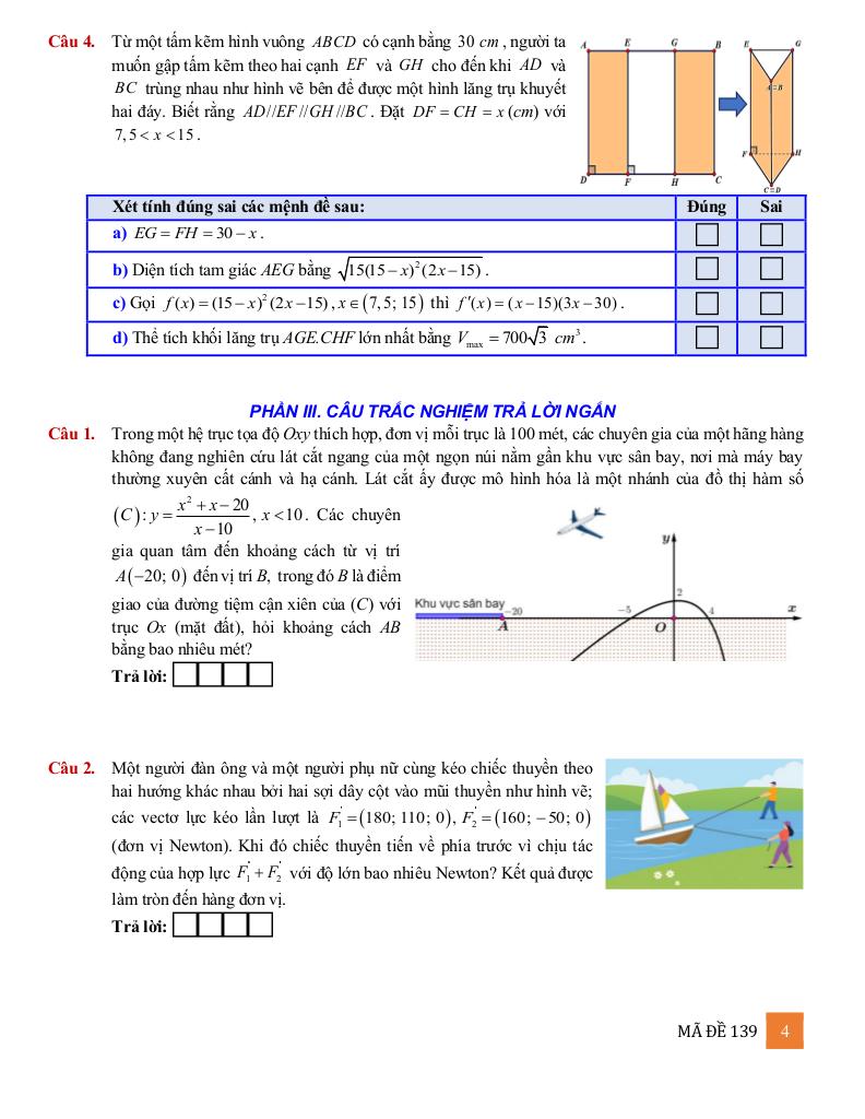 đề kiểm tra toán 12 tháng 9 năm 2025 trường nguyễn khuyến & lê thánh tông – tp hcm 10