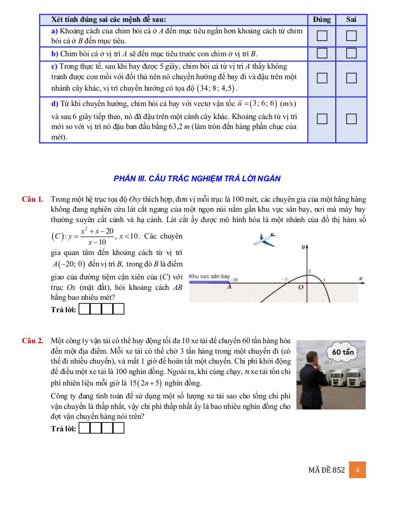 đề kiểm tra toán 12 tháng 9 năm 2025 trường nguyễn khuyến & lê thánh tông – tp hcm 16