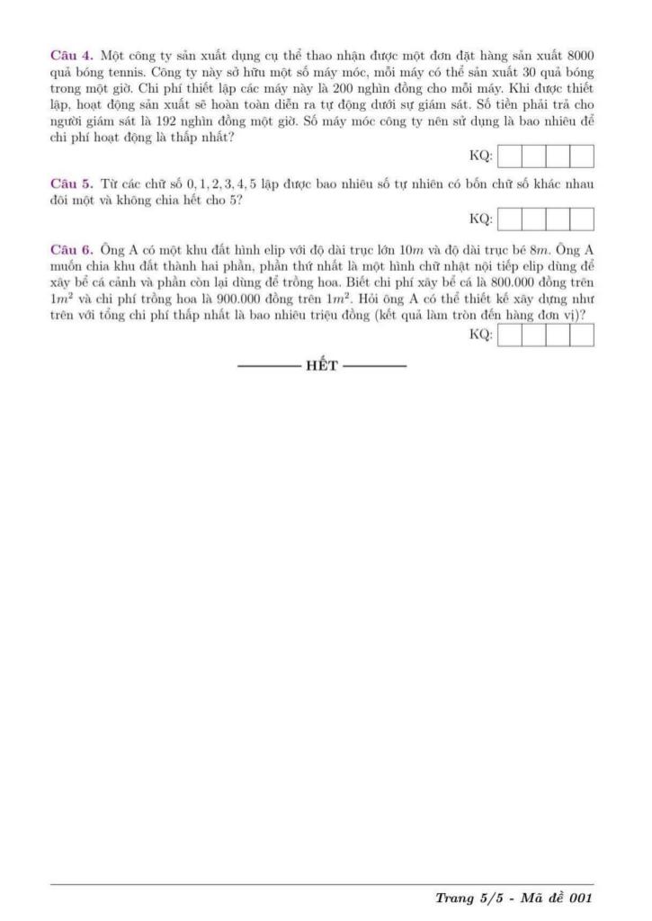 đề kiểm tra toán 12 tháng 9 năm 2025 trường nguyễn khuyến & lê thánh tông – tp hcm 19