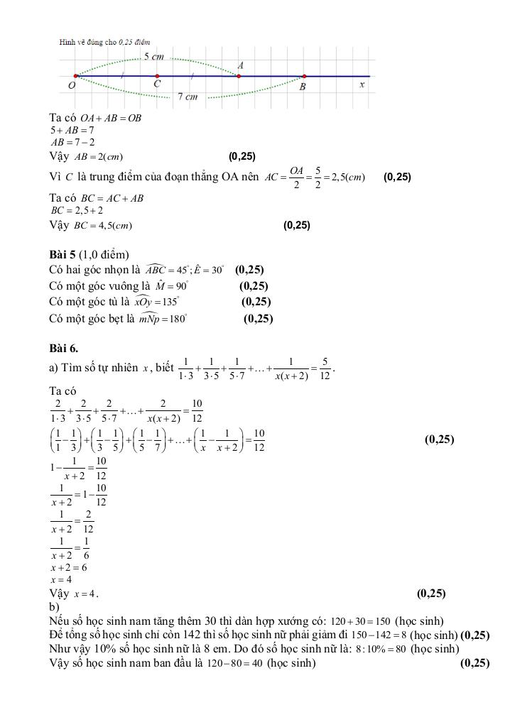 đề kiểm tra toán 7 đầu năm 2025 – 2026 trường thcs lý thường kiệt – tp hcm 3