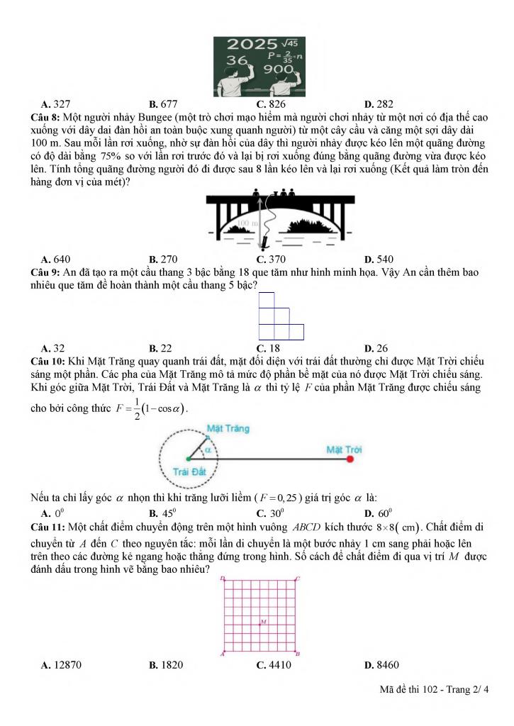 đề kscl học sinh giỏi toán 12 đợt 1 năm 2025 – 2026 liên trường thpt – nghệ an 5