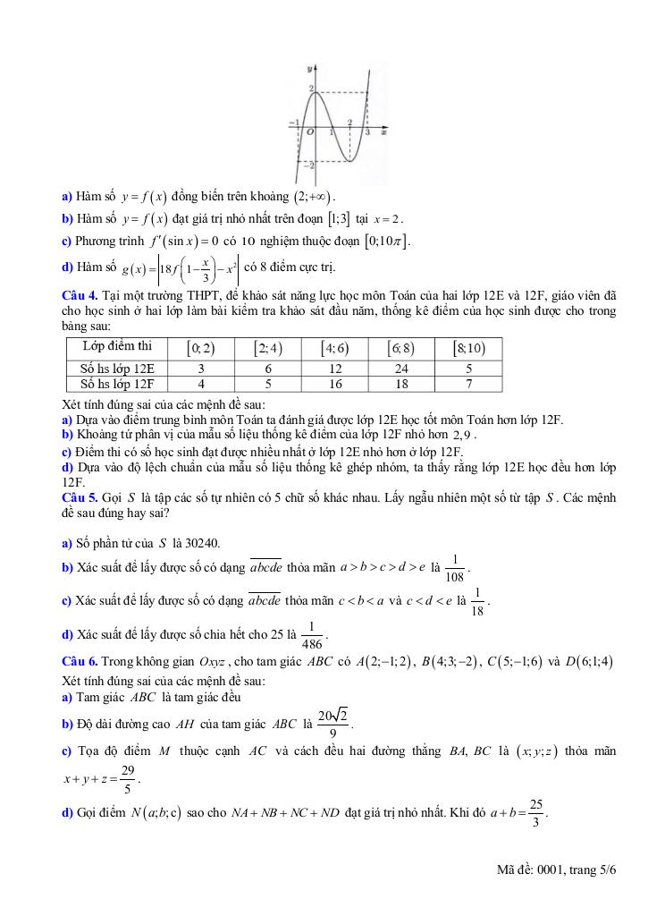 đề ktcl đội tuyển toán năm 2025 – 2026 trường thpt thọ xuân 5 – thanh hóa 4