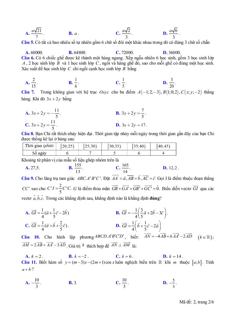 đề ktcl đội tuyển toán năm 2025 – 2026 trường thpt thọ xuân 5 – thanh hóa 7