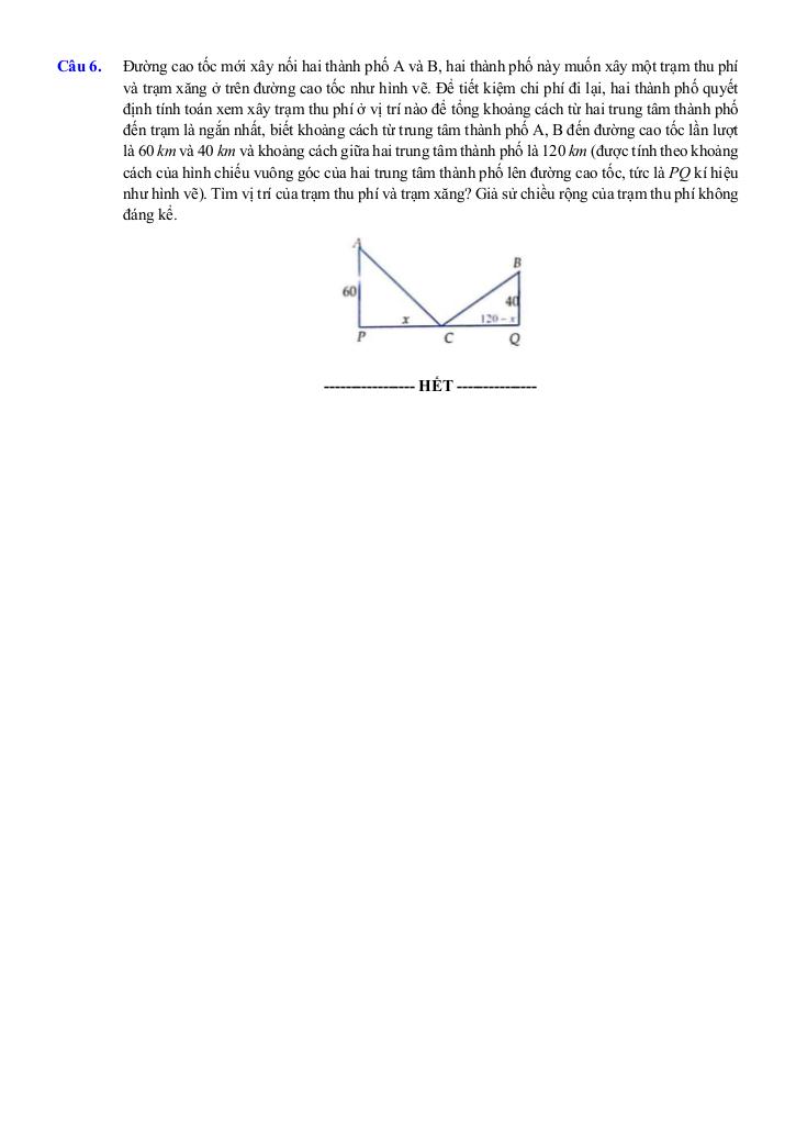 đề ôn tập giữa kì 1 toán 12 năm 2025 – 2026 trường thpt việt đức – hà nội 9