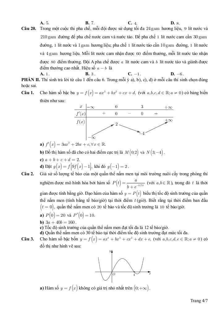 đề tham khảo chọn hsg tỉnh toán 12 năm 2025 – 2026 sở gd&đt ninh bình 3