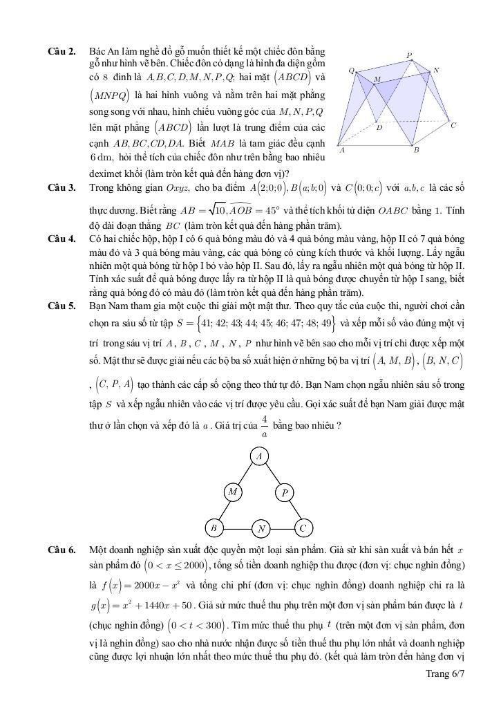 đề tham khảo chọn hsg tỉnh toán 12 năm 2025 – 2026 sở gd&đt ninh bình 5