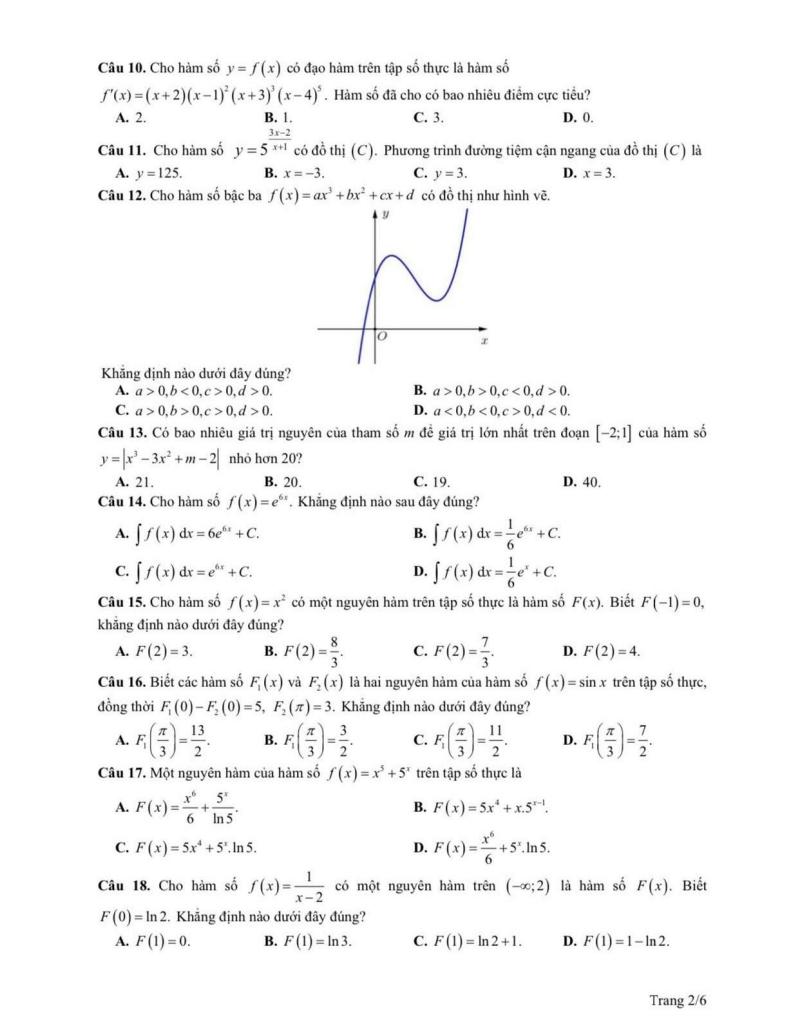 đề tham khảo chọn hsg tỉnh toán 12 năm 2025 – 2026 sở gd&đt phú thọ 1