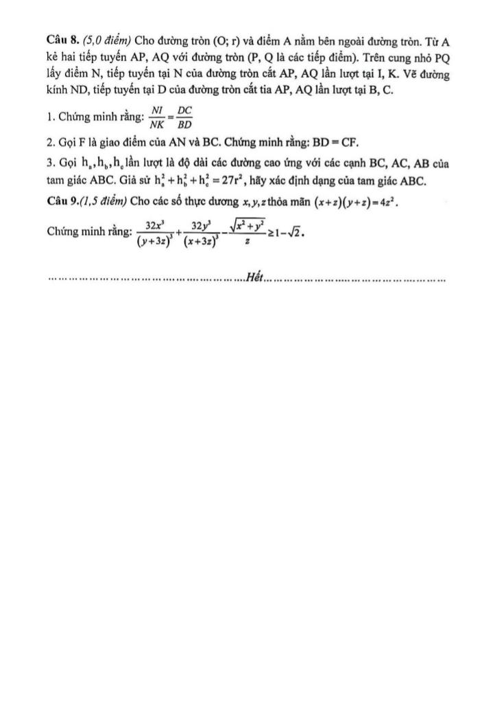 đề thi chọn học sinh giỏi toán 9 năm 2025 – 2026 xã bá thước – thanh hóa 1