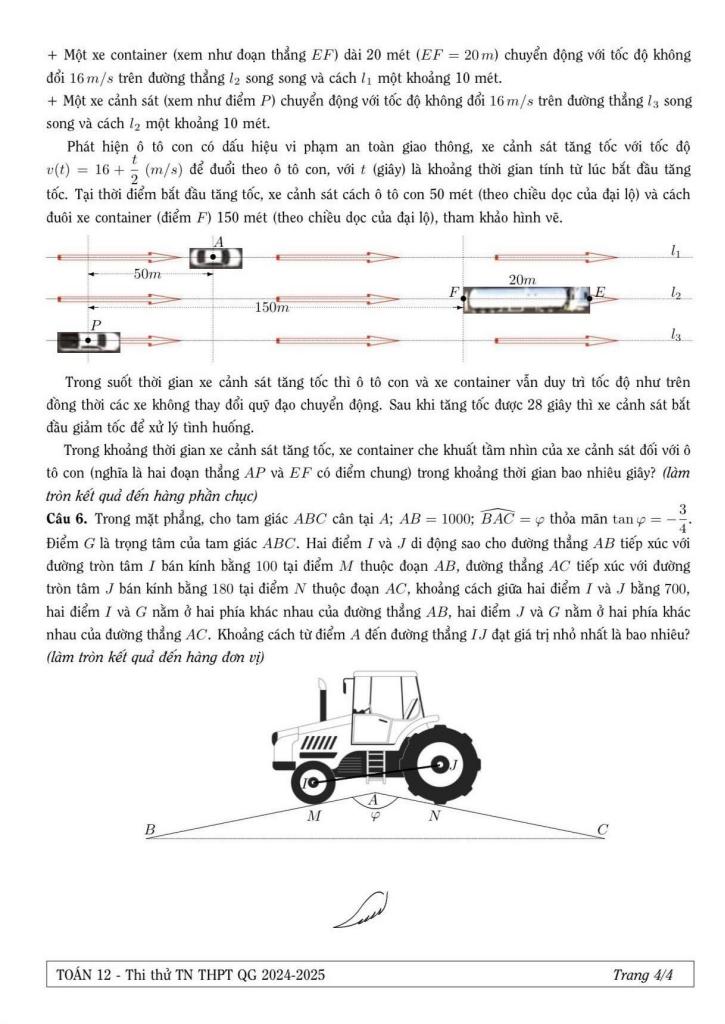 đề thi thử toán tn thpt 2025 trường nguyễn khuyến & lê thánh tông – tp hcm (15/06/2025) 3