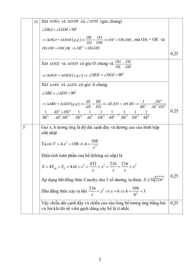 đề thi thử toán vào lớp 10 năm 2025 – 2026 trường th&thcs hồ tùng mậu – nghệ an 4