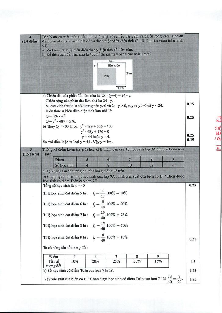 đề thi thử toán vào lớp 10 năm 2025 – 2026 trường thpt chu văn an – thái nguyên 3