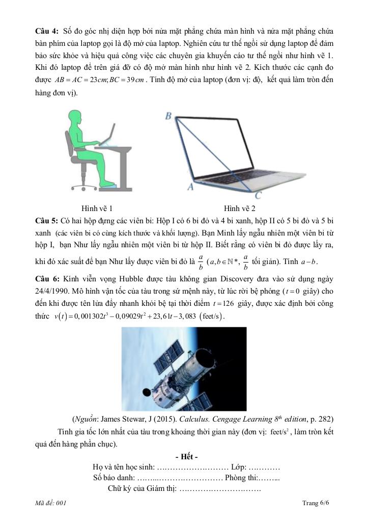 đề thi thử tốt nghiệp thpt 2025 môn toán trường thpt hướng hóa – quảng trị 5