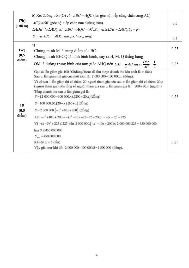đề thi thử vào lớp 10 môn toán năm 2025 – 2026 phòng gd&đt nghi xuân – hà tĩnh 3