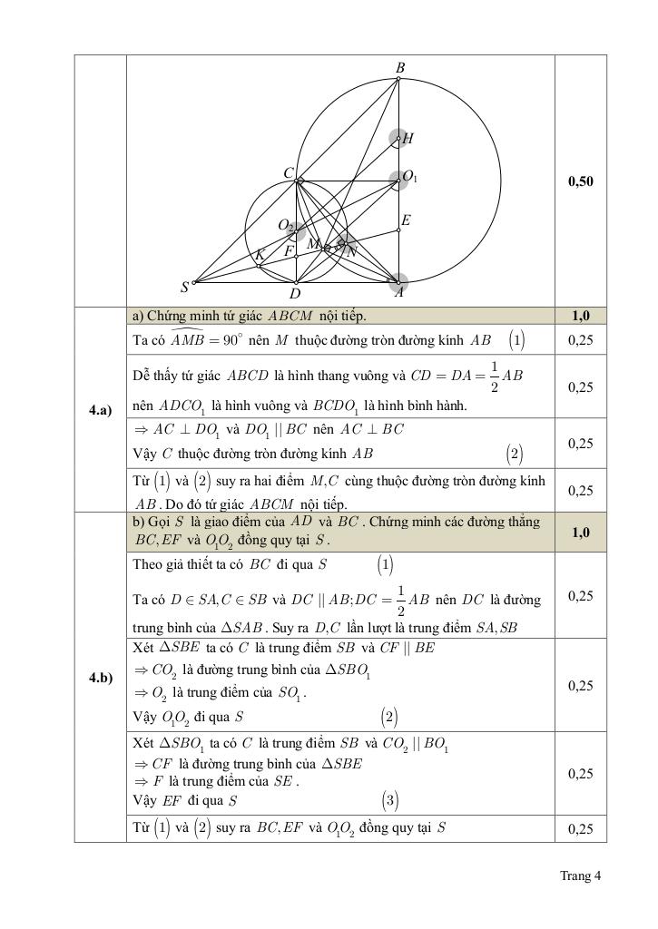 đề tuyển sinh lớp 10 chuyên môn toán năm 2025 – 2026 sở gd&đt ninh thuận 3