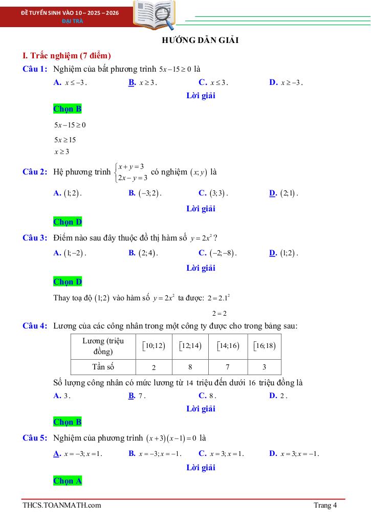 đề tuyển sinh lớp 10 môn toán (chung) năm 2025 – 2026 sở gd&đt bà rịa – vũng tàu 5