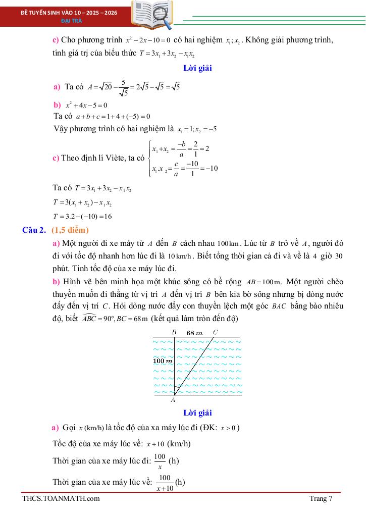 đề tuyển sinh lớp 10 môn toán (chung) năm 2025 – 2026 sở gd&đt bà rịa – vũng tàu 8