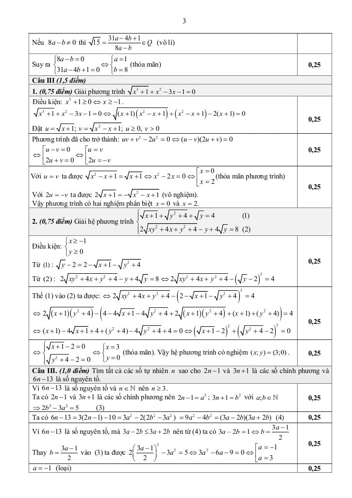 đề tuyển sinh lớp 10 môn toán (chuyên) năm 2025 – 2026 sở gd&đt hà giang 2
