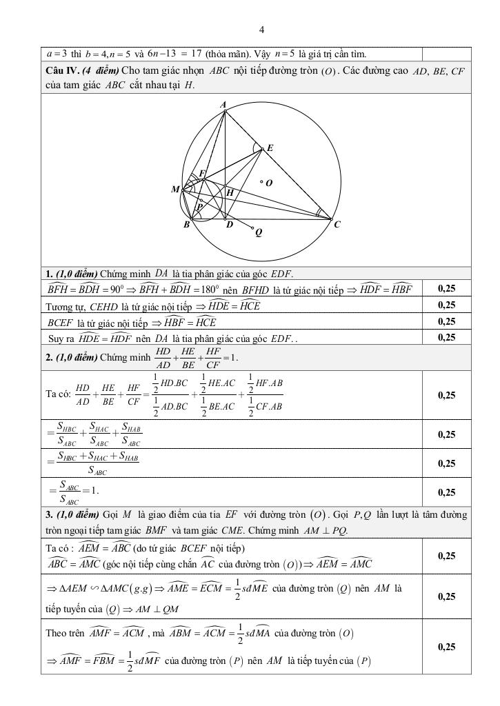 đề tuyển sinh lớp 10 môn toán (chuyên) năm 2025 – 2026 sở gd&đt hà giang 3